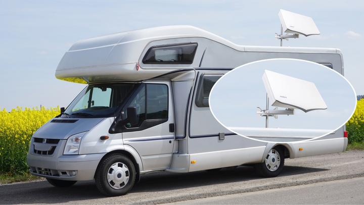 Produktbild Humax H40D2 Twin (Flachantenne, 33 dB, DVB-S / -S2)