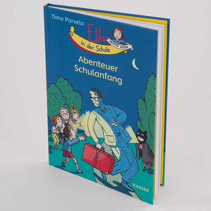 Actual product image Ella in der Schule - Abenteuer Schulanfang (German, Sabine Wilharm, Timo Parvela, Nina Stohner, 2020)