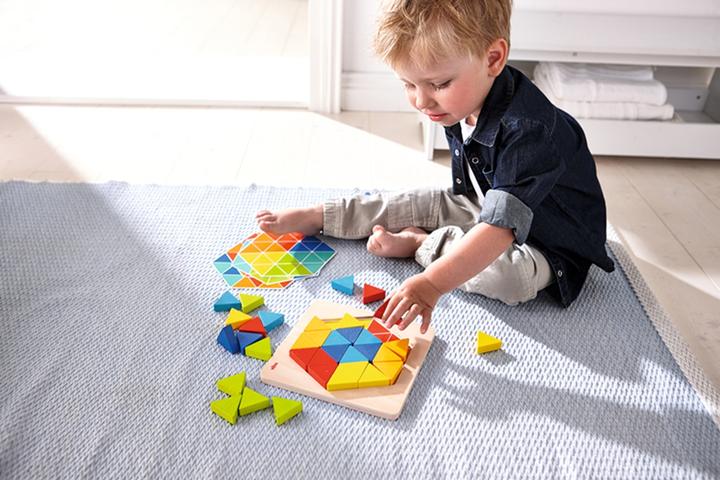 Actual product image Haba Magic triangles (German)