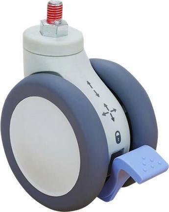Immagine prodotto Ergotron SV 3-Function - Ruote bloccabili per carrello