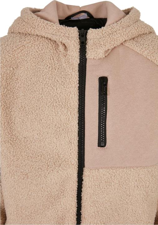 Immagine prodotto Urban Classics Giacca Sherpa con zip e cappuccio - 19561 (110, 116)