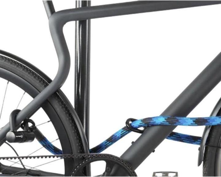 Actual product image Tex-Lock eyelet Kettenschloss + U/X-lock Mini-Bügelschloss (120 cm)