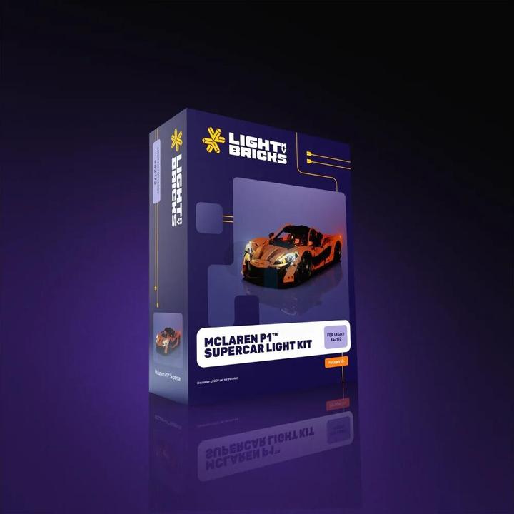 Light my bricks LMB 2.0 LED Licht Set für LEGO 47172 McLaren P1