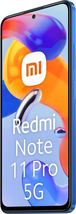 Actual product image Xiaomi Redmi Note 11 Pro 5G (128 GB, Atlantic blue, 6.67", Hybrid Dual SIM, 108 Mpx, 5G)