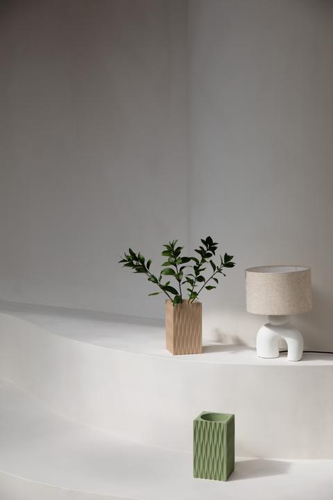 Actual product image Zuiver Riley Vase Stone Green (1 x)