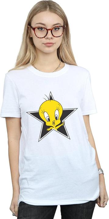 Immagine prodotto Looney Tunes Tweety Pie Star Maglietta Ampia Donna (L)