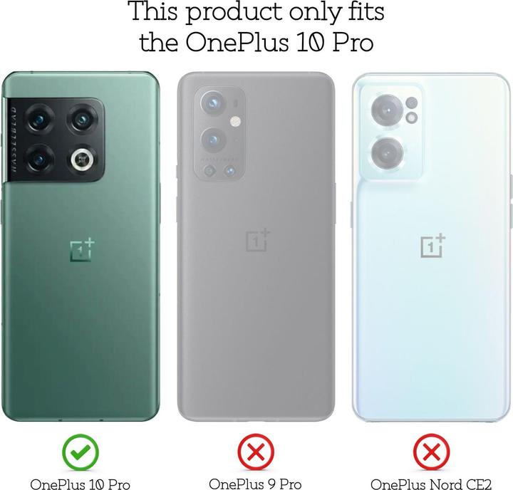 Actual product image Nalia Clear Transparent Silicone Sleeve (OnePlus 10 Pro)