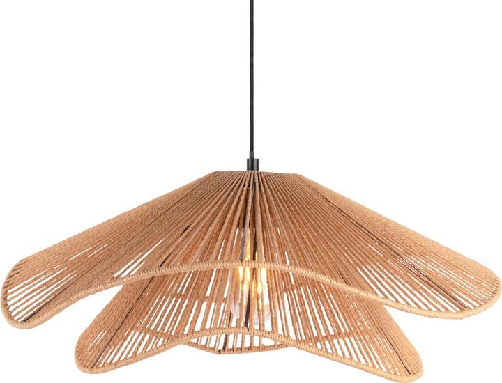 Produktbild Leitmotiv - Hanglamp Sombra Double - Naturel (E27)