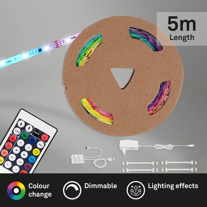 Image du produit Briloner LED Superline (Blanc, 500 cm, Intérieur)