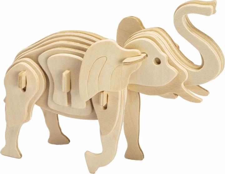 Produktbild Marabu Holzartikel 3D Puzzle, Elephant (27 Teile)