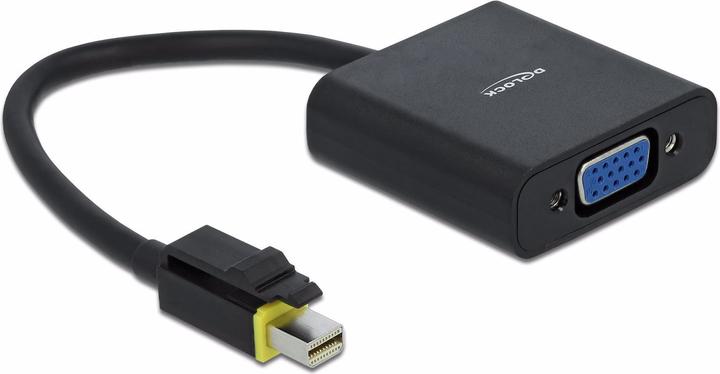 Produktbild Delock Adapter Mini-DisplayPort - VGA 2K/60Hz, mit Einrastfunktion (VGA, 15 cm)