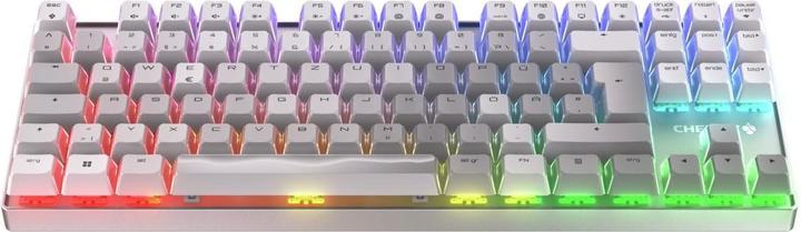 Actual product image CHERRY XTRFY TAS MX 8.2 XAGA TKL Wireless DE-Layout white (DE, Cable, Wireless)