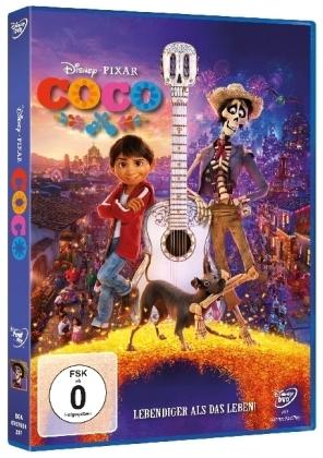 Actual product image Disney Interactive Studios coco (DVD, 2017, German)
