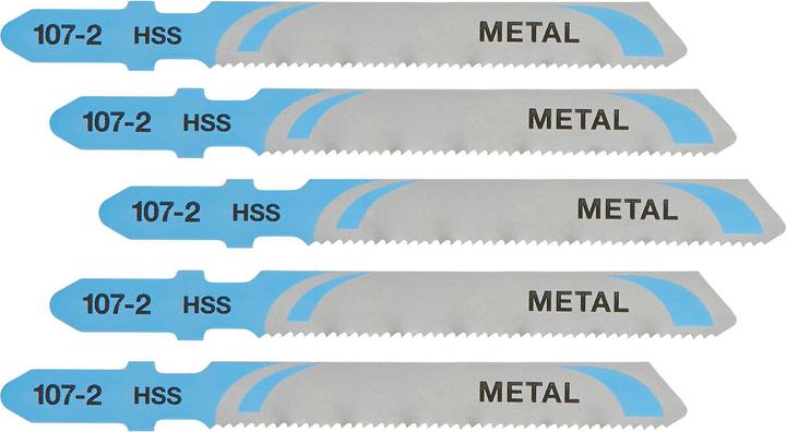 Actual product image DeWalt Jigsaw blades T type HSS76x50mm 5pcs. for metal (DT2160)