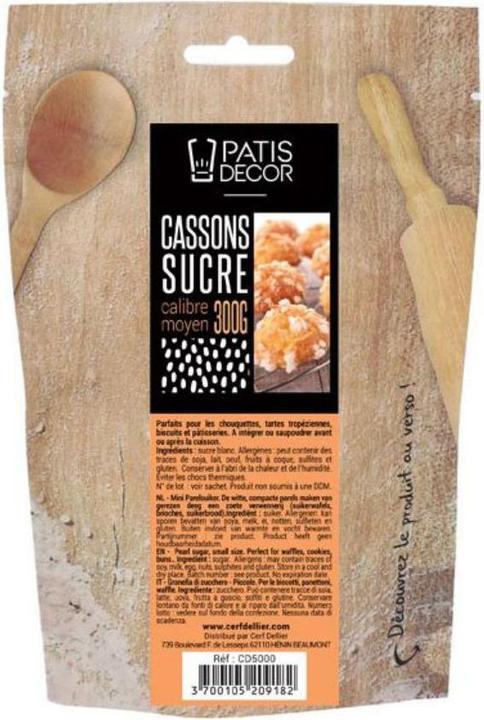 Image du produit Patisdécor Sucre perlé (300gr) (1 x)