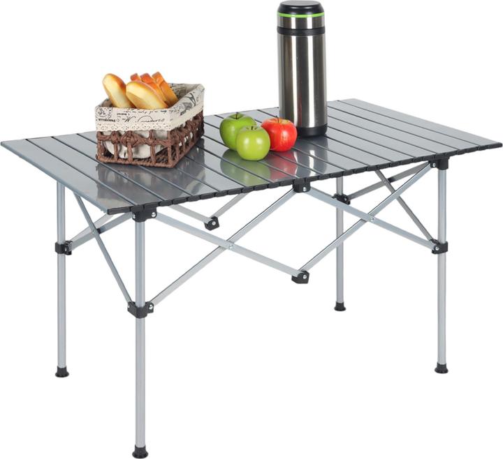 Actual product image Relaxdays Faltbarer Campingtisch aus Stahl