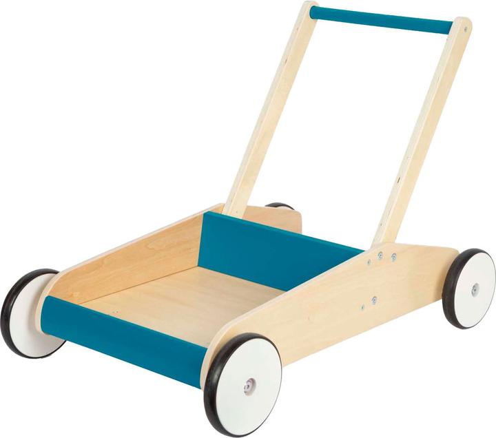 Image du produit small foot Chariot de marche bleu pétrole