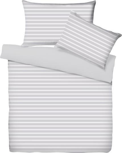 Produktbild Living Home Melange Jersey Double Face (Bettwäsche Set, 65 x 65 cm, 200 x 210 cm)