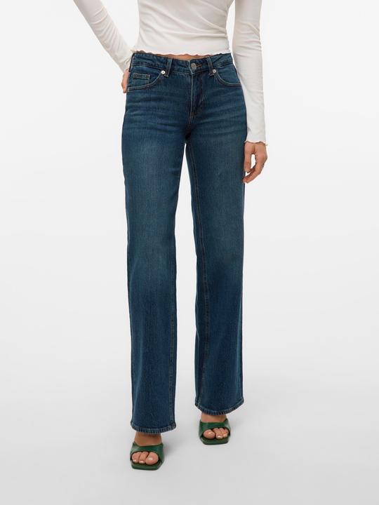 Actual product image Vero Moda VMVANESSA Niedrige Taille Weiter Beinschnitt Jeans Weit geschnitten (W31/L32)