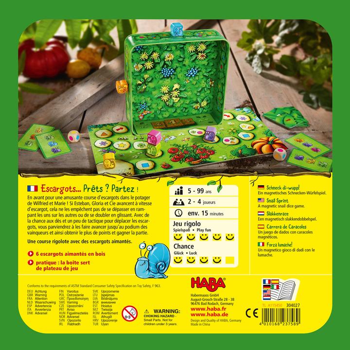 Image du produit Haba Escargots Prêts Partez (Français)