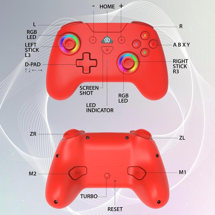 Produktbild Subsonic Wireless Led Controller Red for Switch (Switch)
