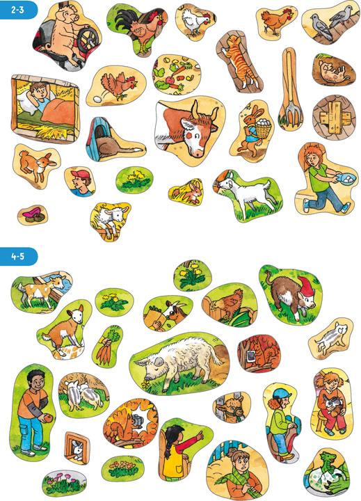 Ravensburger Wimmeln, Rätseln, Stickern: Tiere