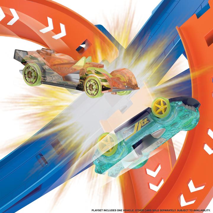 Actual product image Hot Wheels Crash spiral