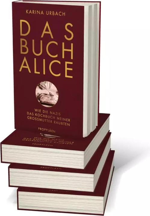 Produktbild Das Buch Alice (Deutsch, Karina Urbach, 2020)