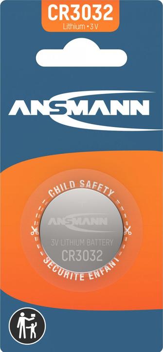 Produktbild Ansmann Lithium CR3032 (1 Stk., CR3032, 550 mAh)