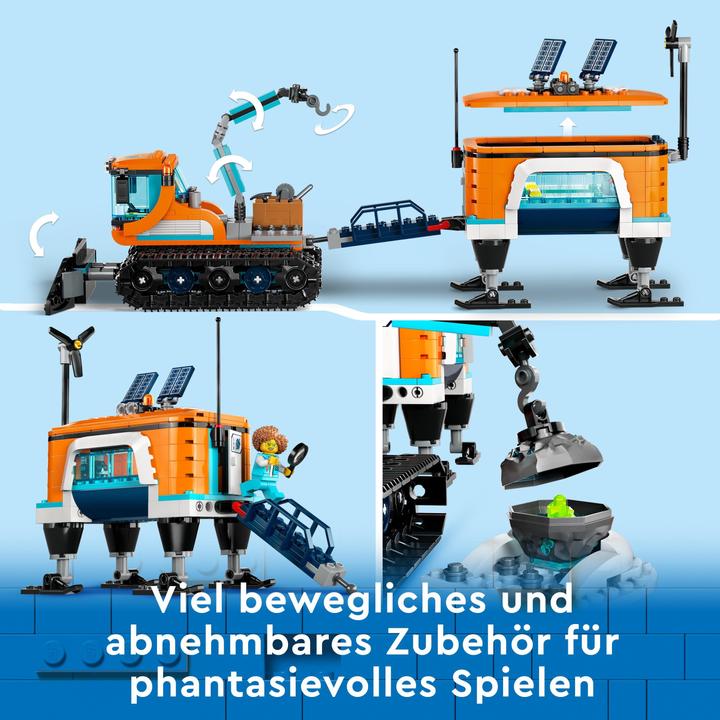 Produktbild LEGO City Arktis-Schneepflug mit mobilem Labor (60378, LEGO City)