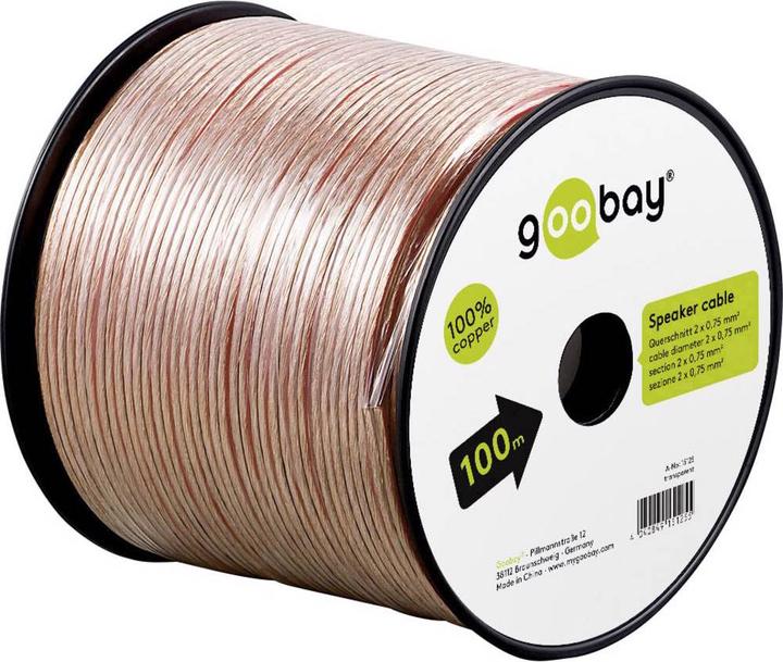 Produktbild Goobay 15124 (50 m, 0.75 mm²)