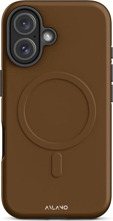 Actual product image Avlano Hardcase iPhone-Hülle mit MagSafe Braun (Apple iPhone 16)
