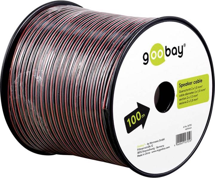 Produktbild Goobay 56705 (100 m, 1 mm²)