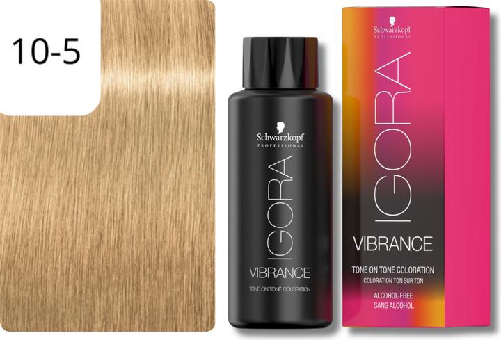 Image du produit Schwarzkopf Professional Coloration IGORA VIBRANCE Tone On Tone (10-5 Or Mou)