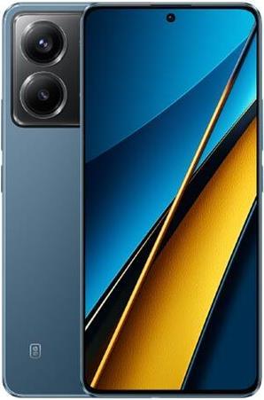 Actual product image Xiaomi Poco X6 (256 GB, Blue, 6.67", Dual SIM, 64 Mpx, 5G)