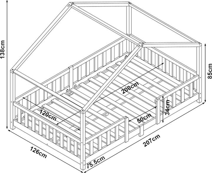 Produktbild En.Casa Treviolo (120 x 200 cm)