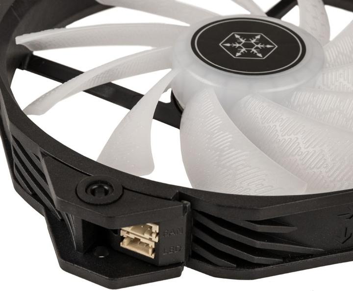 Actual product image Silverstone Shark Force 160 ARGB (160 mm, 1 x)