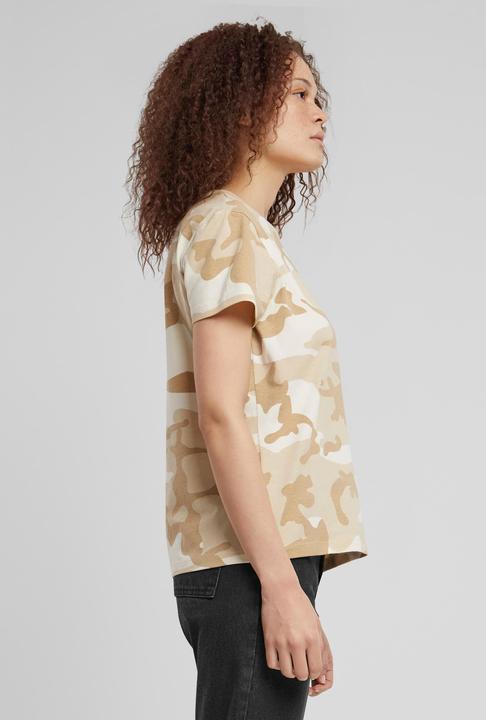 Actual product image Urban Classics Ladies Camo Regular Tee - 166869 (4XL)