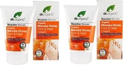 Produktbild Dr. Organic Manuka Honey Foot and Heel Cream 125ml Soothing Moisturizing Nourishing (Fussbad, 125 ml)