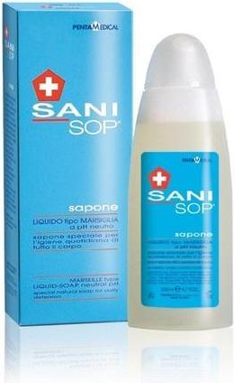 Image du produit Pentamedical Sanisop-Sap Savon de Marseille liquide 200ml (Savon liquide, 200 ml)