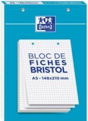 Image du produit Oxford Fiches, DIN A5, à pois, blanches (A5, 210 g/m²)