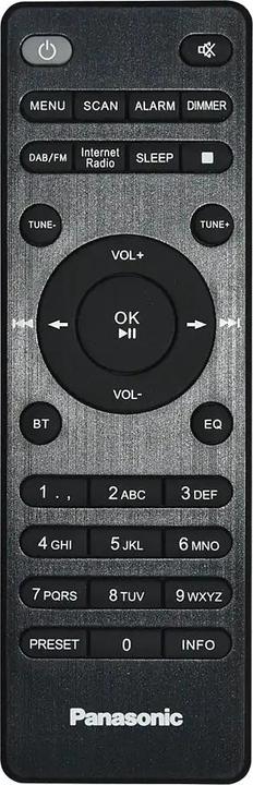 Produktbild Panasonic RF-D40EG-K (DAB+, Internetradio, UKW, FM, WLAN, Bluetooth)