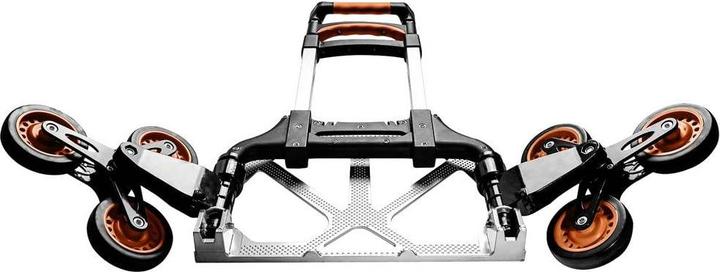 Actual product image Mannesmann M00946 Folding stair truck Steel, plastic Load capacity (max (80 kg)