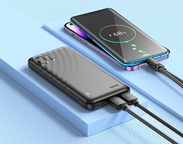 Produktbild Hoco J123 Powerbank 10 000 mAh Schwarz (10000 mAh)