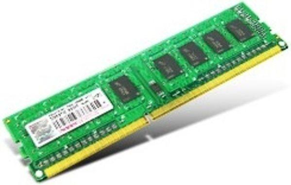 Actual product image Transcend Memory 4 GB (1 x 4GB, 1333 MHz, DDR3-RAM, DIMM)