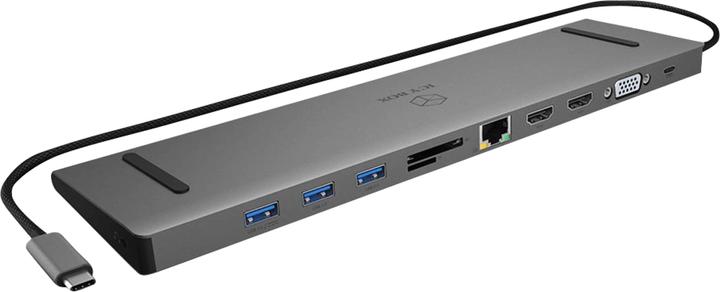 Actual product image Icy Box IB-DK2106-C (USB-C, 1 Ports)