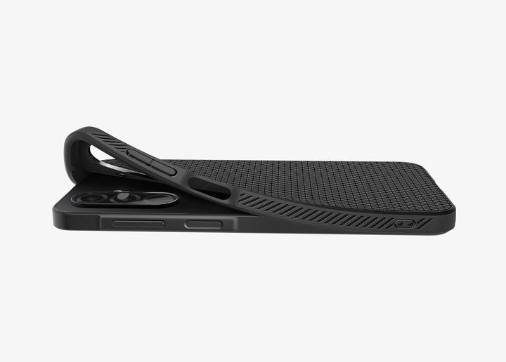 Actual product image Spigen - Liquid Air - Samsung Galaxy A26 5G - Matte Black (Samsung Galaxy A26)