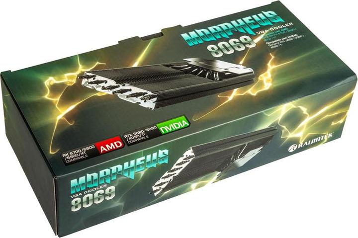 Produktbild Raijintek Morpheus 8069 Heatpipe VGA Kühler - schwarz