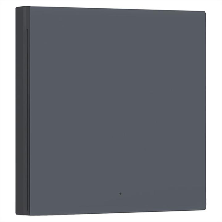 Actual product image Aqara Smart Wall Switch H1 Grey No Neutral, Single Rocker (Zigbee)
