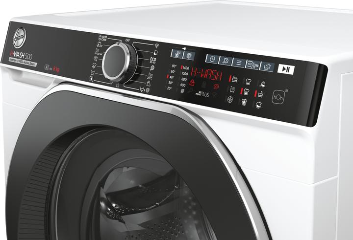 Actual product image Hoover HWP 48AMBC/1-S Front loading washing machine 8 (8 kg, Left, EU plug)